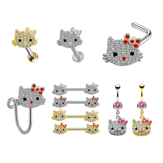 Hello Kitty y2k rings